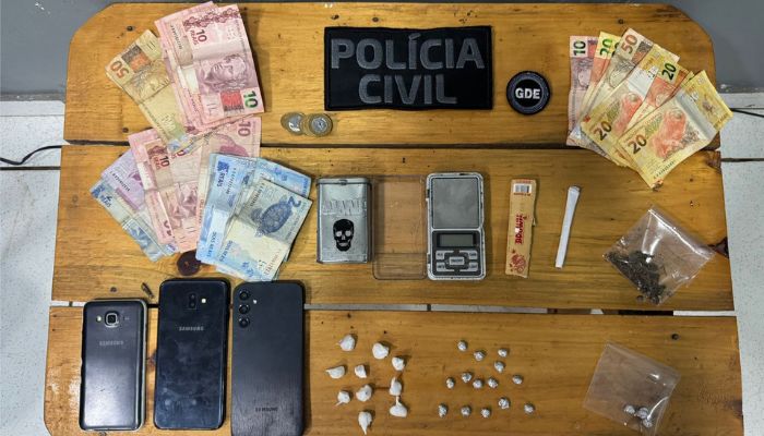 Laranjeiras – PCPR prende duas mulheres por tráfico de drogas no bairro São Francisco 